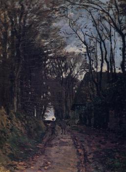 Claude Oscar Monet : Lane in Normandy